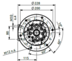 HBS Swivel joint 15 ways D124150400 HBS Swivel joint 15 ways D124150400