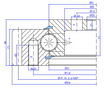 TGB Hydraulics E.32.C Slewing Ring TGB Hydraulics E.32.C Slewing Ring