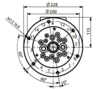 HBS Swivel joint 15 ways D124150100 HBS Swivel joint 15 ways D124150100