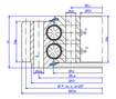 TGB Hydraulics E.2.20-22-25.D Slewing Ring TGB Hydraulics E.2.20-22-25.D Slewing Ring