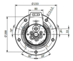 HBS Swivel joint 05 ways D085050200 HBS Swivel joint 05 ways D085050200