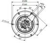 HBS Swivel joint 08 ways D110080300 HBS Swivel joint 08 ways D110080300