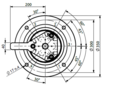 HBS Swivel joint 05 ways D140050100 HBS Swivel joint 05 ways D140050100