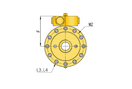 AHydraulics Rotary Actuator AHA-90 AHydraulics Rotary Actuator AHA-90