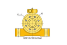 AHydraulics Rotary Actuator AHB-80 AHydraulics Rotary Actuator AHB-80