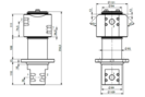 HBS Swivel joint 02 ways D075020100 HBS Swivel joint 02 ways D075020100