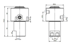 HBS Swivel joint 02 ways D045020200 HBS Swivel joint 02 ways D045020200