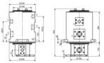 HBS Swivel joint 05 ways D145050100 HBS Swivel joint 05 ways D145050100