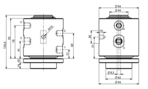 HBS Swivel joint 04 ways D045040100 HBS Swivel joint 04 ways D045040100