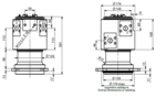 HBS Swivel joint 02 ways D105020300 HBS Swivel joint 02 ways D105020300