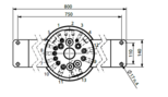 HBS Swivel joint 13 ways D180130000 HBS Swivel joint 13 ways D180130000