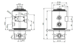 HBS Swivel joint 04 ways D085040800 HBS Swivel joint 04 ways D085040800