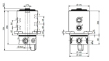 HBS Swivel joint 05 ways D100050500 HBS Swivel joint 05 ways D100050500