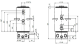HBS Swivel joint 09 ways D100090100 HBS Swivel joint 09 ways D100090100