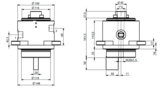 HBS Swivel joint 02 ways D085020800 HBS Swivel joint 02 ways D085020800