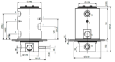 HBS Swivel joint 05 ways D145050400 HBS Swivel joint 05 ways D145050400
