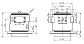 HBS Swivel joint 02 ways D105020000 HBS Swivel joint 02 ways D105020000