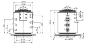 HBS Swivel joint 06 ways D100060100 HBS Swivel joint 06 ways D100060100