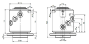 HBS Swivel joint 04 ways D060040000 HBS Swivel joint 04 ways D060040000