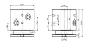HBS Swivel joint 02 ways D060020900 HBS Swivel joint 02 ways D060020900