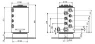 HBS Swivel joint 08 ways D100080100 HBS Swivel joint 08 ways D100080100