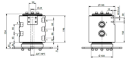 HBS Swivel joint 05 ways D110050100 HBS Swivel joint 05 ways D110050100