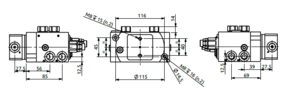 HBS Swivel joint 02 ways D045020100 HBS Swivel joint 02 ways D045020100