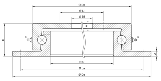 TGB Hydraulics Z.16 serie Slewing Ring TGB Hydraulics Z.16 serie Slewing Ring