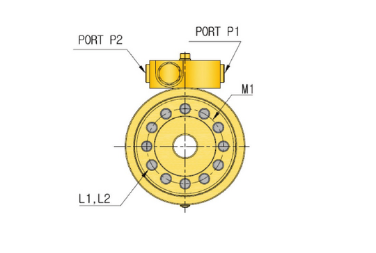 AHydraulics Rotary Actuator AHA-90 AHydraulics Rotary Actuator AHA-90