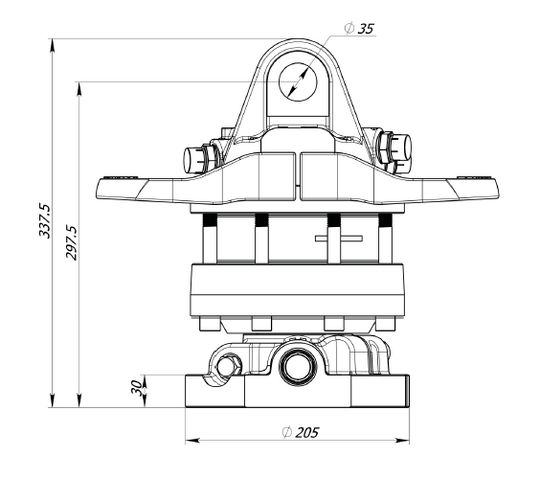 Rotator for 6 TON - AHR60FD2 Rotator for 6 TON - AHR60FD2