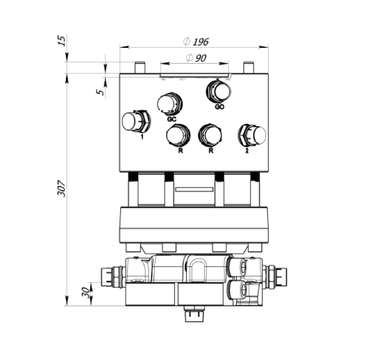 Rotator for 6 TON - AHR60FF4X Rotator for 6 TON - AHR60FF4X