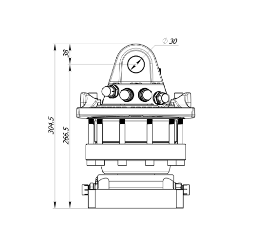 Rotator for 5,5 TON - AHR55SF Rotator for 5,5 TON - AHR55SF
