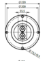 HBS Swivel joint 02 ways D105020100 HBS Swivel joint 02 ways D105020100