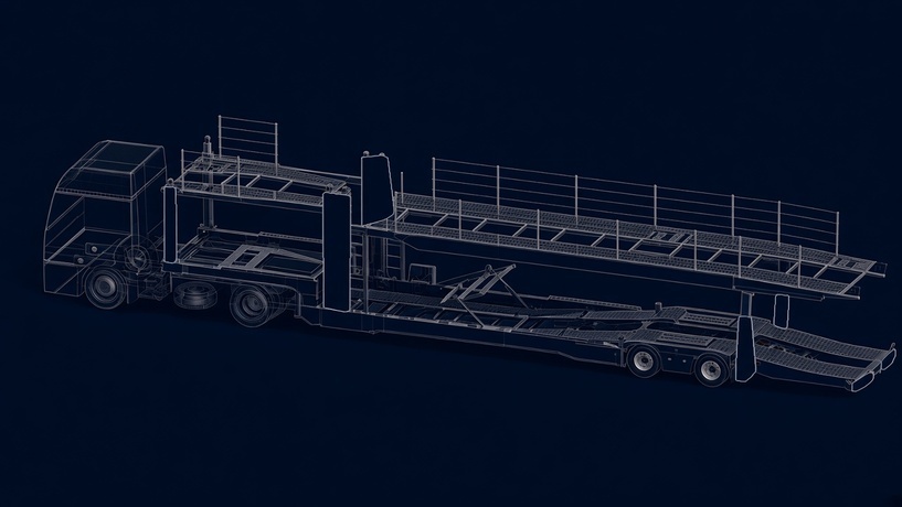 How the right hydraulic components keep vehicles secure on a car transporter How the right hydraulic components keep vehicles secure on a car transporter