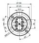 HBS Swivel joint 04 ways D060040300 HBS Swivel joint 04 ways D060040300