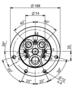 HBS Swivel joint 08 ways D100080800 HBS Swivel joint 08 ways D100080800