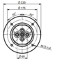 HBS Swivel joint 05 ways D085050600 HBS Swivel joint 05 ways D085050600