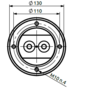 HBS Swivel joint 02 ways D075020500 HBS Swivel joint 02 ways D075020500
