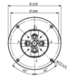 HBS Swivel joint 04 ways D085040800 HBS Swivel joint 04 ways D085040800