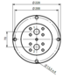 HBS Swivel joint 02 ways D105020000 HBS Swivel joint 02 ways D105020000