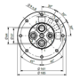 HBS Swivel joint 04 ways D085040200 HBS Swivel joint 04 ways D085040200