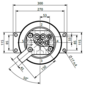 HBS Swivel joint 05 ways D145050100 HBS Swivel joint 05 ways D145050100