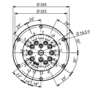 HBS Swivel joint 13 ways D170130100 HBS Swivel joint 13 ways D170130100