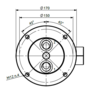 HBS Swivel joint 02 ways D085020500 HBS Swivel joint 02 ways D085020500