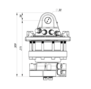 Rotator for 5,5 TON - AHR55F6 Rotator for 5,5 TON - AHR55F6