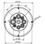 HBS Swivel joint 08 ways D145080100 HBS Swivel joint 08 ways D145080100