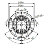 HBS Swivel joint 09 ways D145090100 HBS Swivel joint 09 ways D145090100