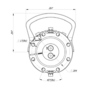 Rotator for 16 TON - AHR160FD1/A8 Rotator for 16 TON - AHR160FD1/A8