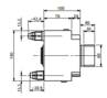 HBS Swivel joint 02 ways D045020100 HBS Swivel joint 02 ways D045020100