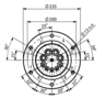 HBS Swivel joint 09 ways D105090100 HBS Swivel joint 09 ways D105090100